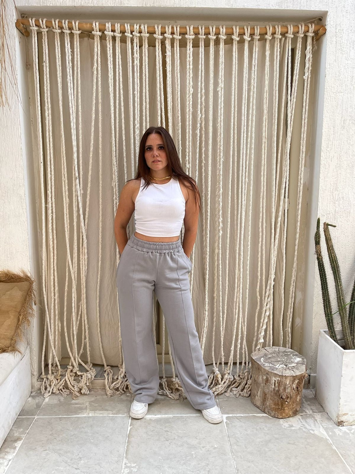 Summer straight wide leg sweatpants